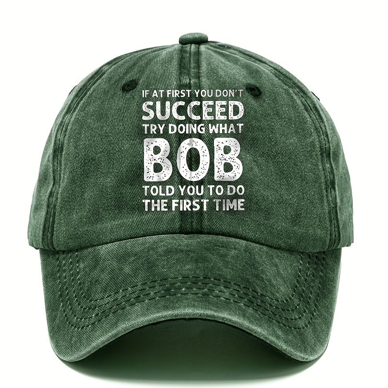 Adjustable Cowboy Baseball Cap for Stylish Summer Look