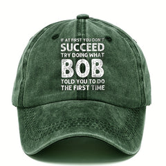 Adjustable Cowboy Baseball Cap for Stylish Summer Look