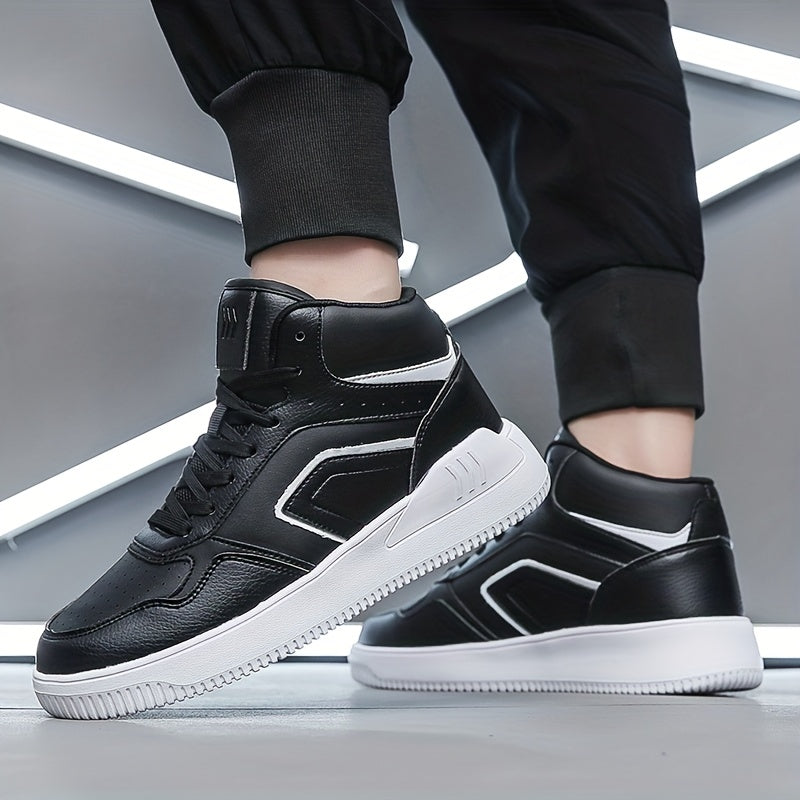 Men's High Top Sneakers Lightweight Non Slip Shoes