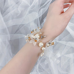 Corsage Flowers Wrist Flower For Wedding Bridesmaid Wrist Flower