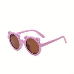 Bear Kids Sunglasses UV Protection Frog Frame Outdoor Supplies