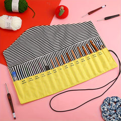 Crochet Storage Bag Crochet Hook Organizer Case For Crochet Needles