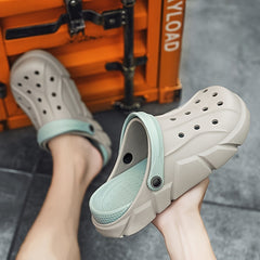 Men's Lightweight Non-Slip Closed Toe Clogs