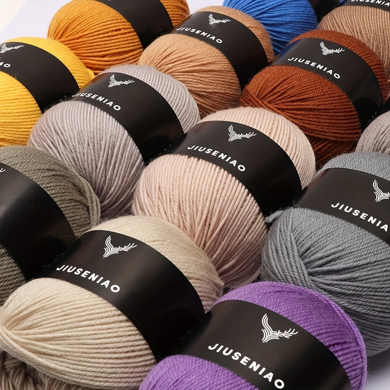 100 Wool Yarn for Hand Knitted Crocheting Knitting T shirts Shawls