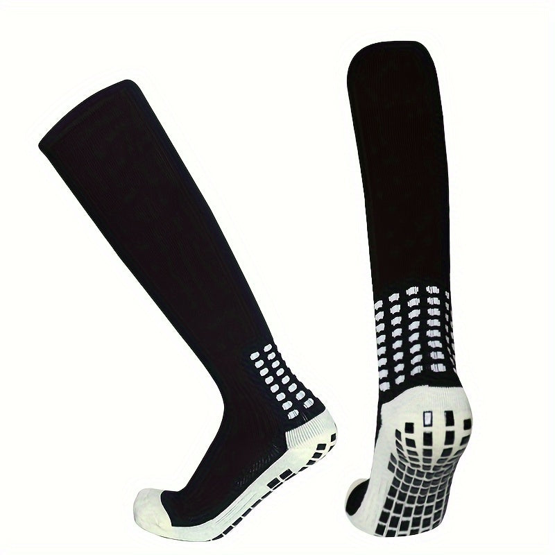 Men's Non-Slip Soccer Socks Athletic Football Grip Socks