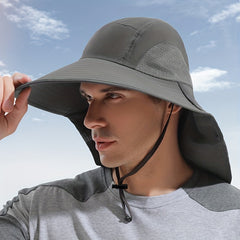 Sun Hat Summer Outdoor Fishing Hat Men's And Women's Cycling Sun Protection