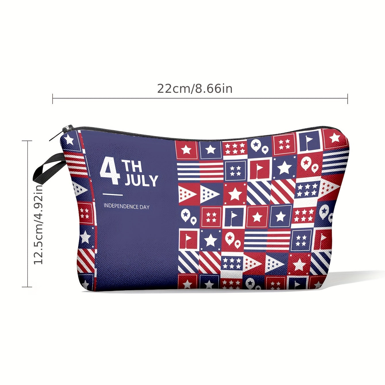 Independence Theme Makeup Bag Toiletry Bag Clutch Bag