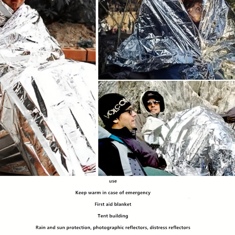 Outdoor Sports Aluminum Survival Blanket