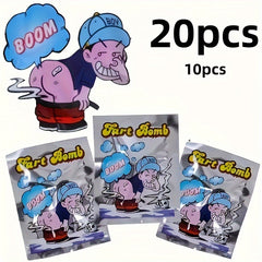 10pcs Puff Stink Fart Smelly Bombs Funny Prank Toys
