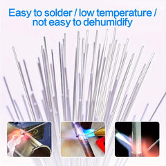 20pcs Aluminum Welding Rods 1.6mm Low Temperature Easy Melting No Solder Powder