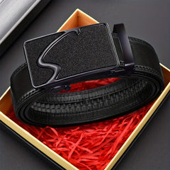 Men's Automatic Buckle Business Belt