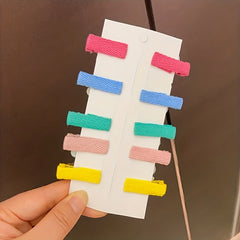 10pcs Sweet Hair Clip Baby Hair Accessories Hairpin Set