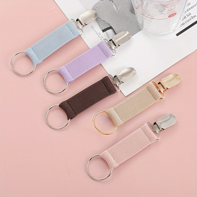 1pc Hat Clip Bag Clip Multifunction Bag Hanging Clip Elastic Hat Clip