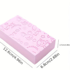 Baby Cartoon Painless Bath Sponge