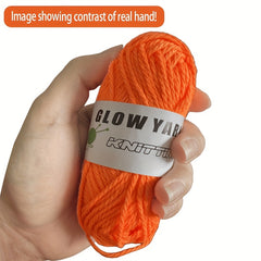Glow in the Dark Yarn DIY Knitting Gift
