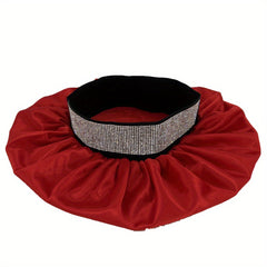 Soft Satin Bonnet Elastic Hair Bonnet for Women