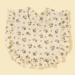 Baby Heart Flower Waterproof Snap Button Water Towel