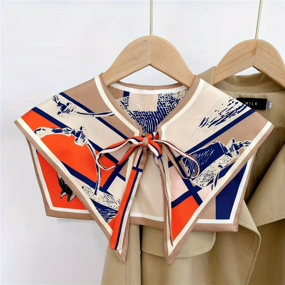 Printed Horse Pattern Women's Shawl & Accessories