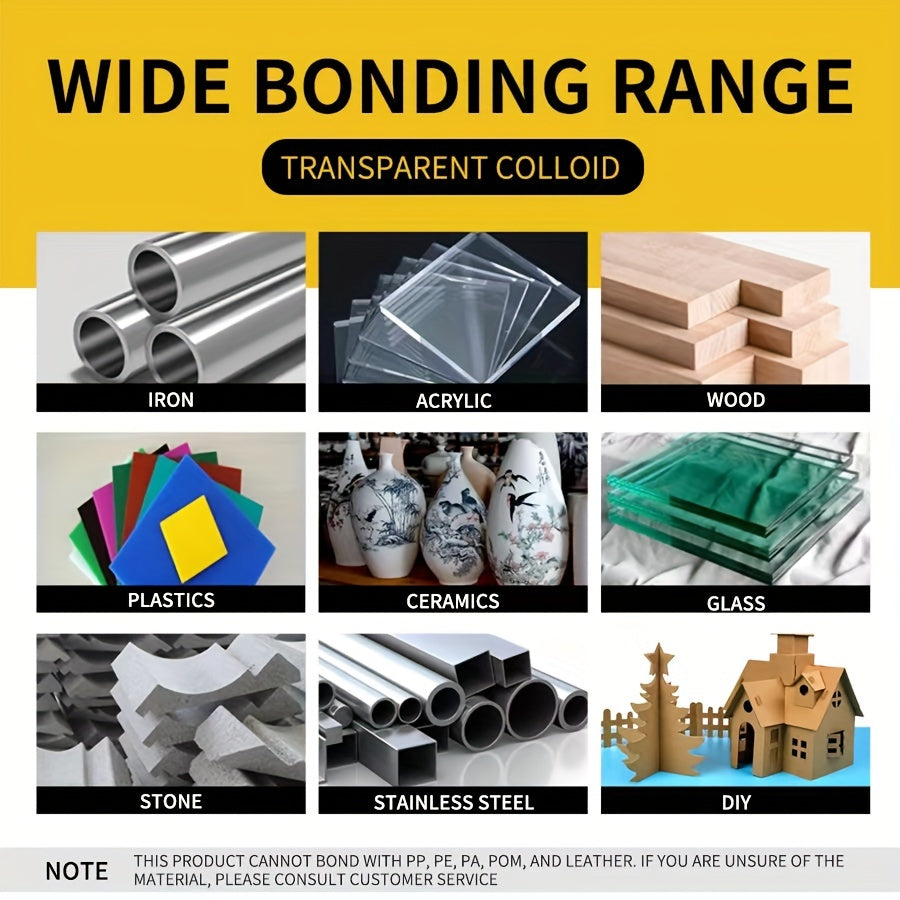 Welding Strong Glue Repair Tire Iron Metal Wood Ceramic Water Pipe Plastic