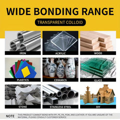 Welding Strong Glue Repair Tire Iron Metal Wood Ceramic Water Pipe Plastic