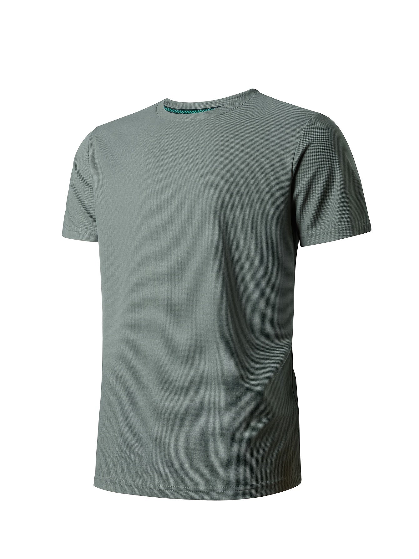 Men's Solid Crew Neck T shirt Casual Comfy Tees For Summer