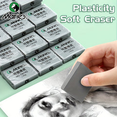 Plasticity Erasers Kneaded Rubber Art Supplies For Drawing Blend Sketch Grey