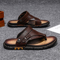 Men's Thong Toe Sandals Non Slip Flip flops Slides Shoes