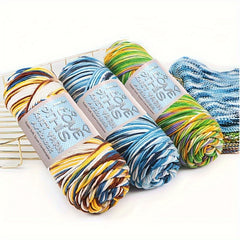 Multicolor Knitting Yarn Crochet 100g 200m 2.5mm