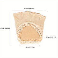 Lace Toe Socks Forefoot Pads Wear-resistant Toes Pads Fit Night And Home Use