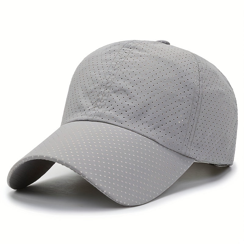 Men's Perforated Baseball Cap Spring Summer Sports Visor
