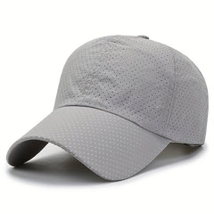 Men's Perforated Baseball Cap Spring Summer Sports Visor