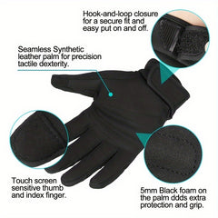Non slip Outdoor Cycling Gloves Breathable Full Finger Touch Screen Gloves