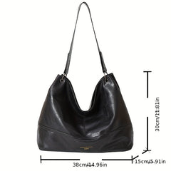 Hobo Bag Women's Large Tote Vintage PU Leather Crossbody Bag