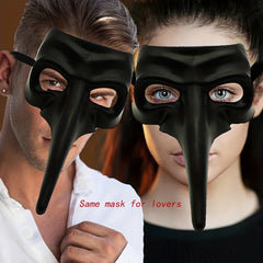 Long Beak Plague Doctor Mask for Halloween Cosplay Props