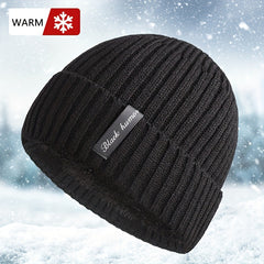 Beanies Velvet Knitted Warm Hat Ear Protection Hat Outdoor