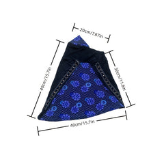 Children's Muslim Hat With Splicing Flower Cloth For Boys And Girls S Size