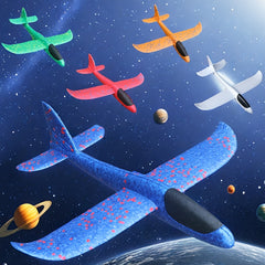 Large Foam Beach Planes Hand Tossed Spinning Toys Outdoor Throwing Toys