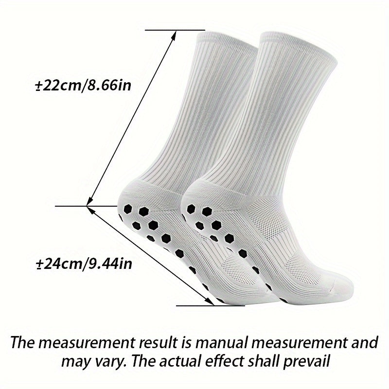 Breathable Non-slip Mid-calf Socks for Running Training Fitness
