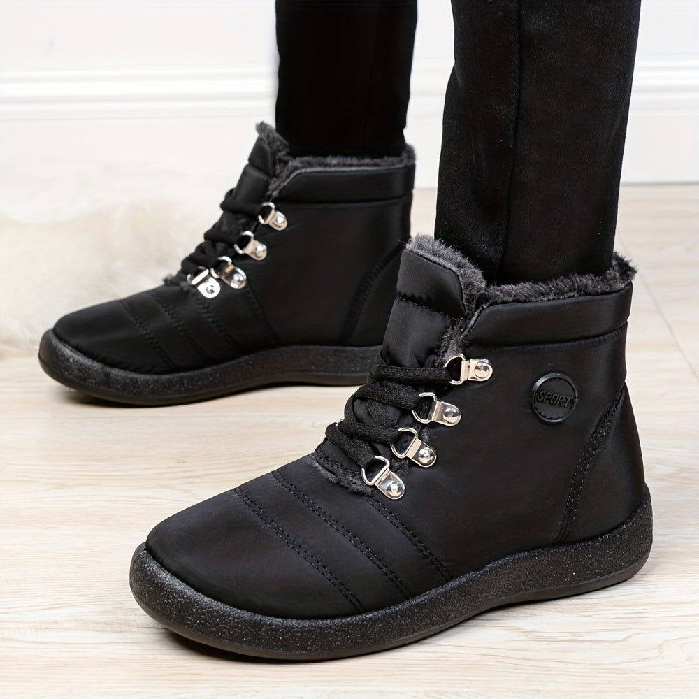 Women's Winter Thermal Snow Shoes Waterproof Ankle Boots