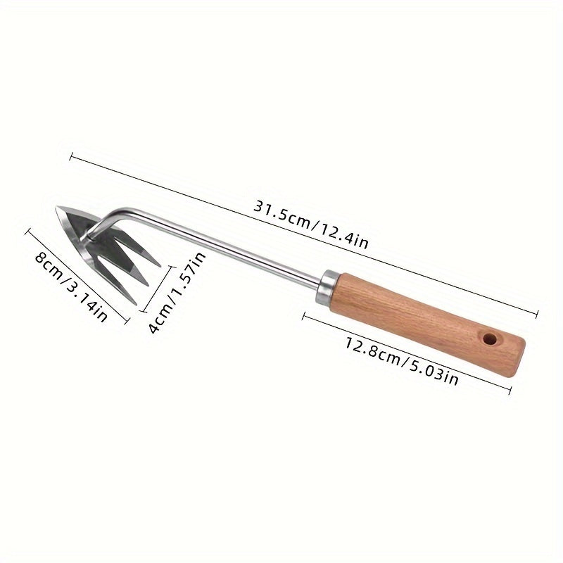 Stainless Steel Weeding Shovel for Gardening, Camping