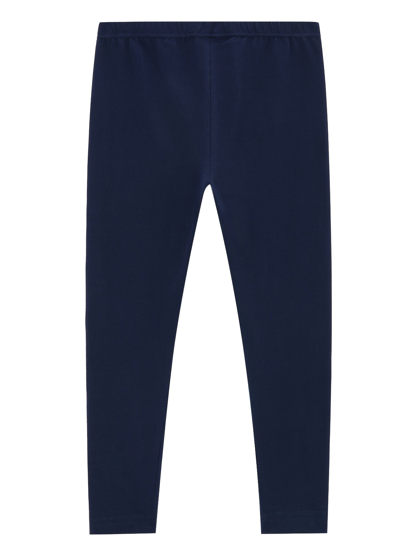 Girls Leggings Kitten Embroidery Slim Fit Casual Trousers