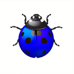 Metal Ladybugs Wall Decor Hanging Home Garden Decor Bedroom Wedding Party Birthd
