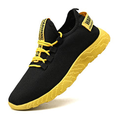 Men's Breathable Woven Running Shoes - Outdoor Sneakers