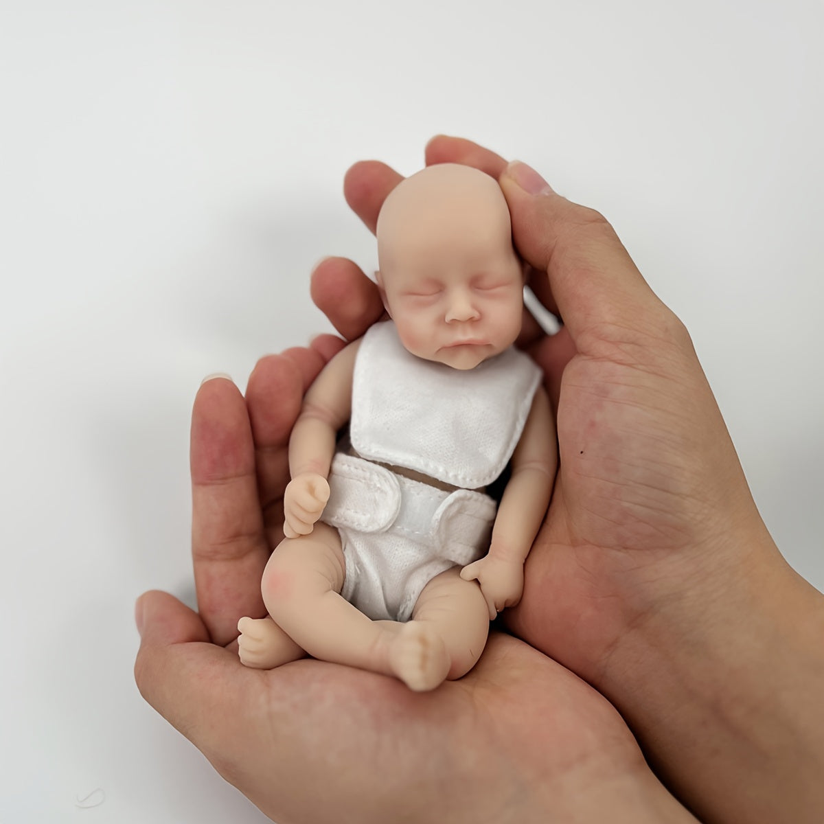 6-Inch Lifelike Silicone Mini Reborn Kids Doll