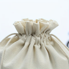 US Dollar Canvas Bag Coin Money Bag Large Capacity Drawstring Bag