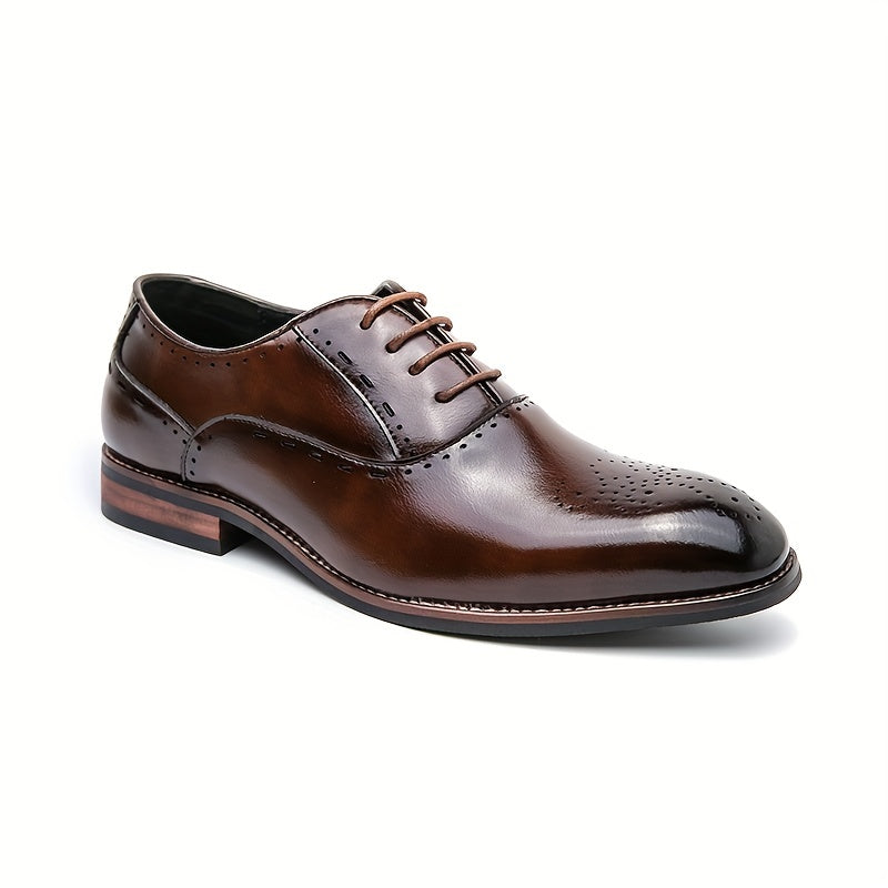 Men's British Style Oxford Shoes Wear resis...