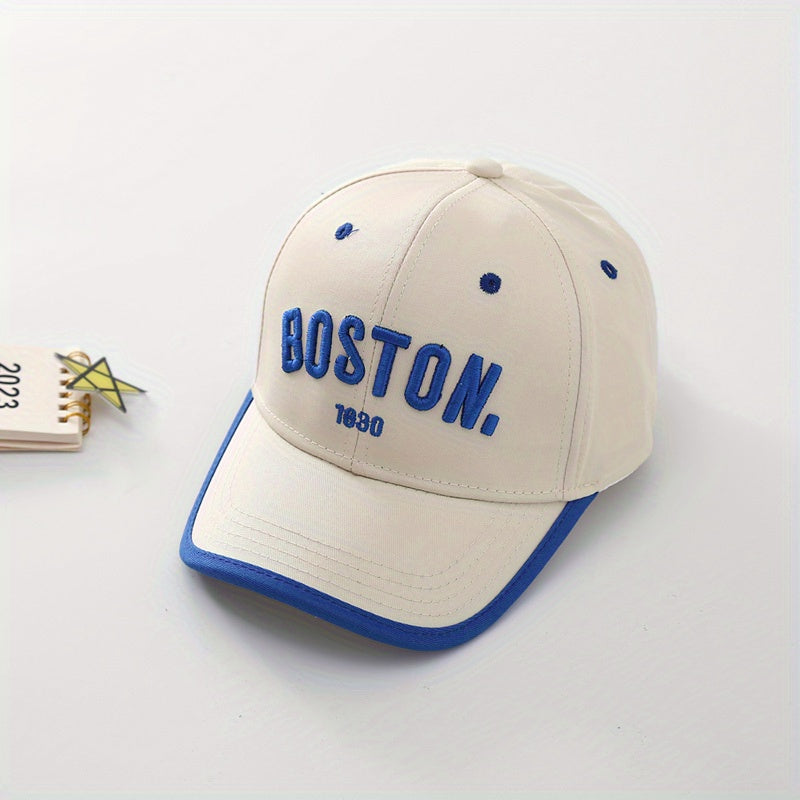 Kids' Sunshade Baseball Cap, Outdoor Patterned Breathable Hat