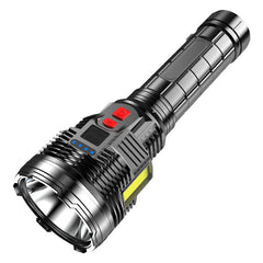 5000LM High Power Flashlight Multifunctional Charging Torch with Side Light COB