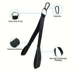 Tricep Training Rope With Cable Attachment Pull Down Rope