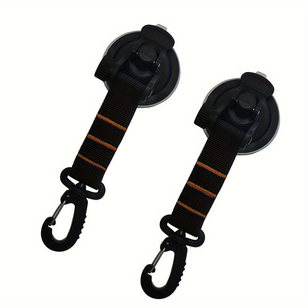 2pcs Tent Suction Cup Anchor Securing Hooks Outdoor Tie Down Camping Tarps